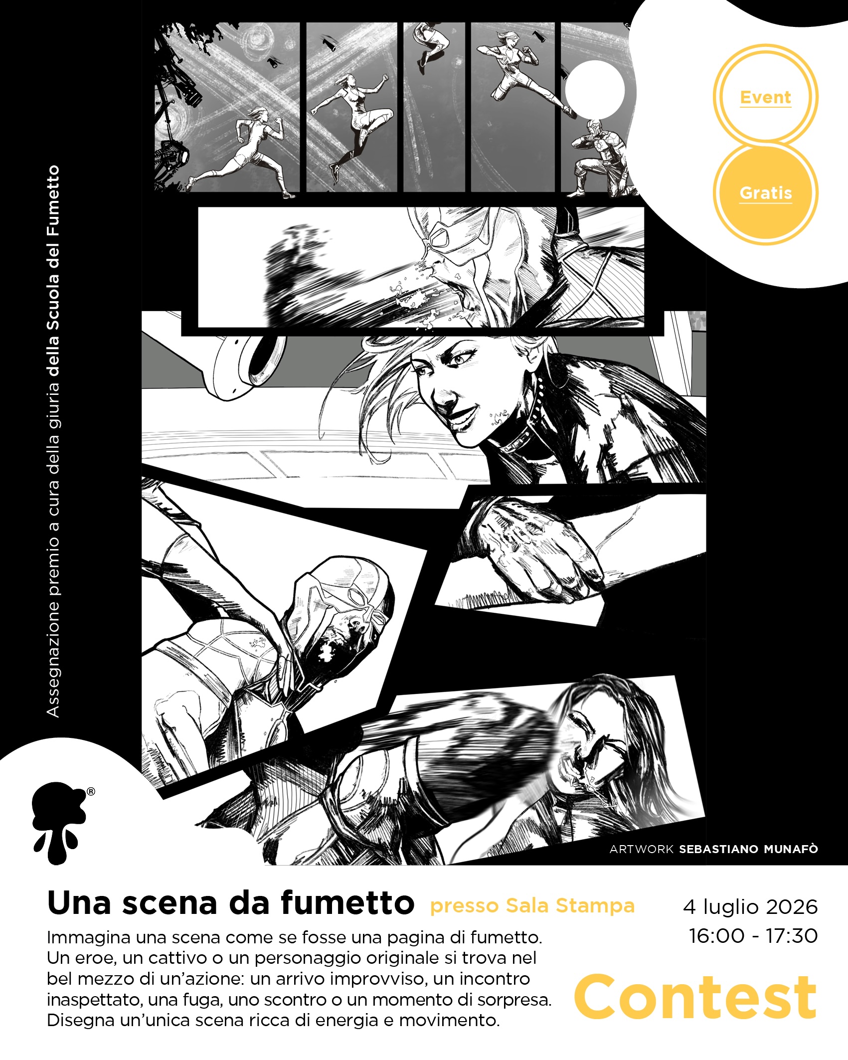 UNA SCENA DA FUMETTO